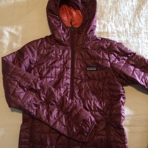 Patagonia Nano Puff Hoody in Dark Ruby